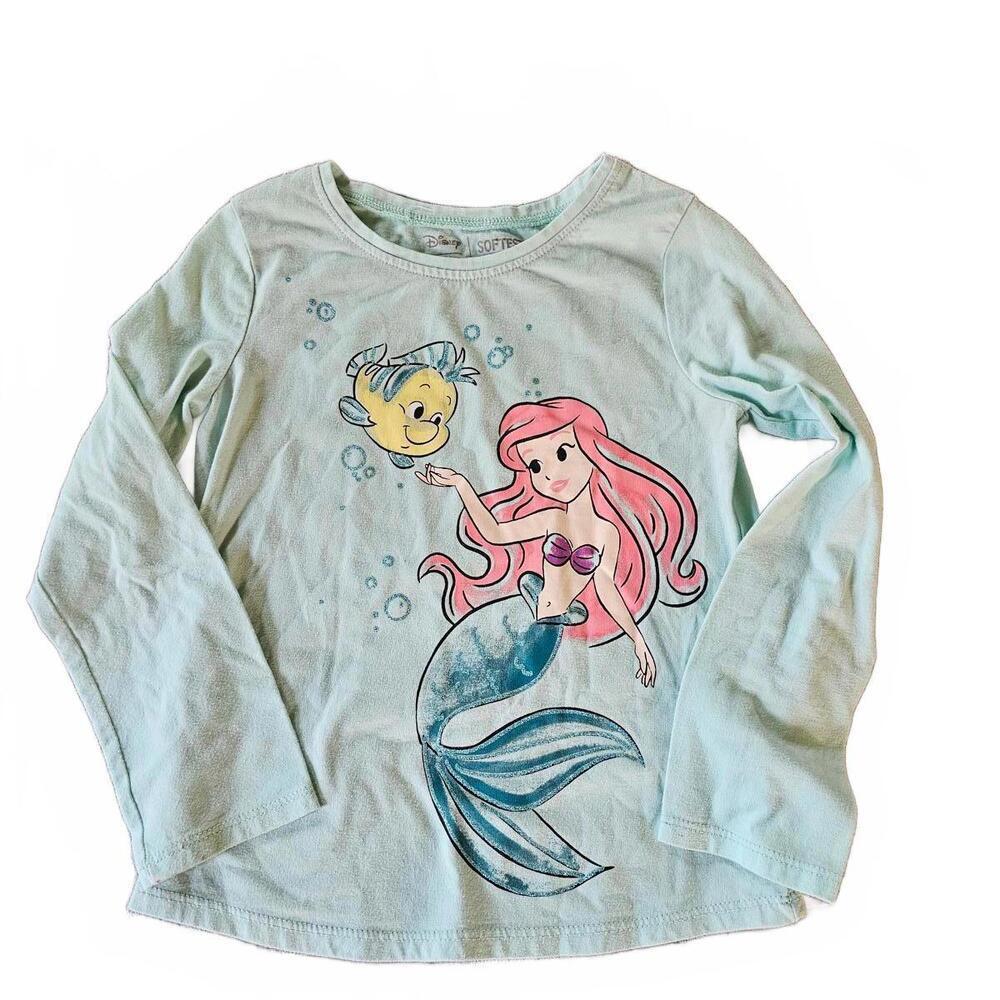 Disney The Little Mermaid Softest Tee Shirt for Girls 5T